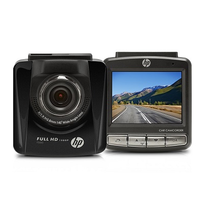 HP f500 Full HD 1080p Car Dash Cam 140 Degree Wide Angle 2.4