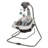 史低價！Graco葛萊DuetConnect LX嬰兒電動鞦韆搖椅 自動折扣后 $76.79 免運費