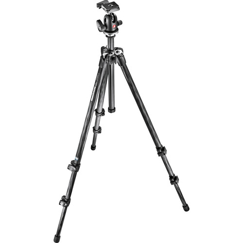Manfrotto 294 Carbon Fiber Tripod with 496RC2 Ball Head, $189.88, free shipping