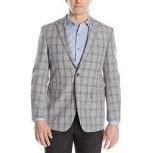 Perry Ellis Men's Plaid Two Button Sport Coat $59.57 FREE Shipping