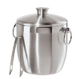 Oggi Stainless Steel Ice Bucket with Tongs, 3 L $19.99 FREE Shipping on orders over $49