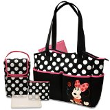 Disney 5 in 1 Diaper Tote Bag Set, Minnie $20 FREE Shipping on orders over $49