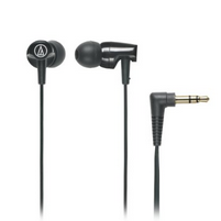 Audio Technica ATHCLR100WH In-Ear Headphones, White $9.85