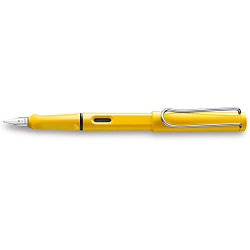 Lamy Safari Fountain Pen, Yellow Fine Nib (L18F), only $18.00
