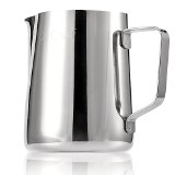 Stainless Steel Milk Frothing Pitcher, X-Chef 20Oz Milk Jug Suitable for Lattes, Cappuccino & Coffee $7.99 FREE Shipping on orders over $49