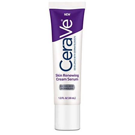 CeraVe Skin Renewing Cream Serum - Retinol Cream Serum & Face Moisturizer/Anti Aging Face Cream, Wrinkle Cream & Moisturizer for Face w Hyaluronic Acid, 1 oz, only  $9.68, free shipping after using SS
