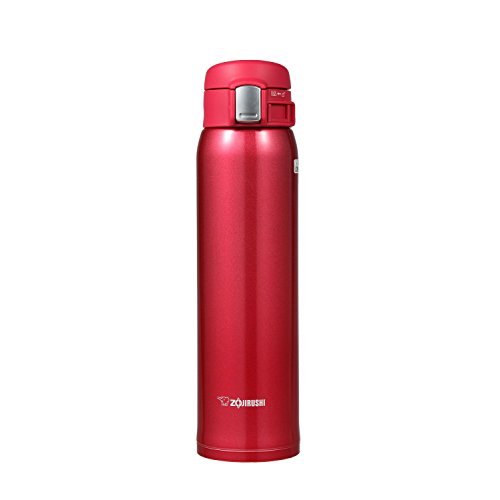 Zojirushi SM-SA60-RW Stainless Steel Mug, 20-Ounce, Clear Red, only$22.99
