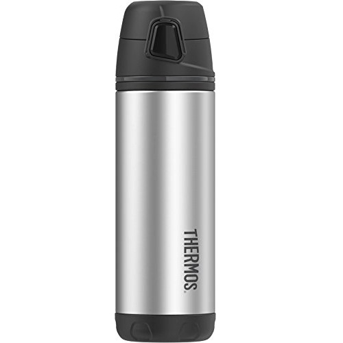Thermos ELEMENT5 16 Ounce Vacuum Insulated Stainless Steel Backpack Bottle, Black and Gray Accents, only $18.01