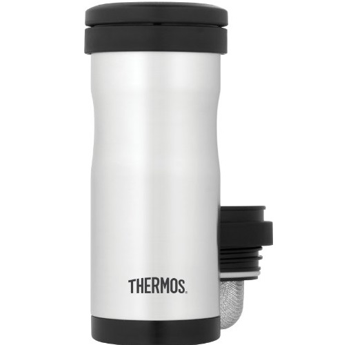 Thermos Stainless Steel, Vacuum Insulated Drink Tea Tumbler w/Tea Infuser only $18.99