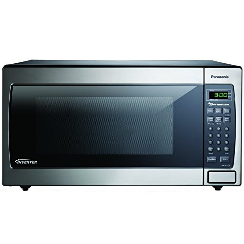 Panasonic NN-SN773S Stainless 1250W 1.6 Cu. Ft. Countertop Microwave Oven with Inverter Technology, only $139.99, free shipping