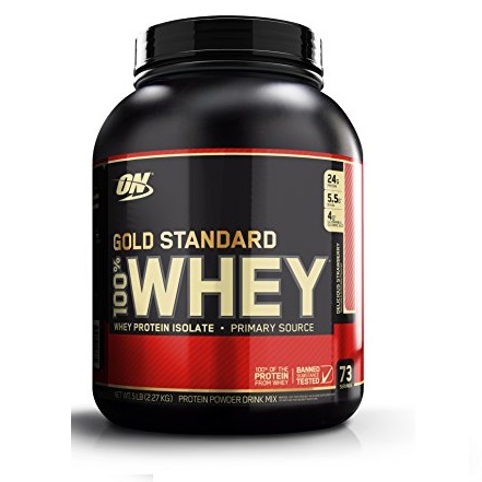Optimum Nutrition Gold Standard 100% Whey Protein Powder, Delicious Strawberry, 5 Pound, only $32.93 , free shipping after clipping coupon and using SS