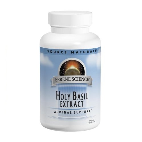 Source Naturals Serene Science Holy Basil Extract, 450mg, 60 Capsules, only $6.93, free shpipping