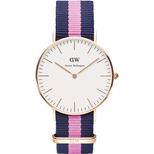 Daniel Wellington Women's 0505DW Winchester Analog Display Quartz Multi-Color Watch, only $73.99 , free shipping