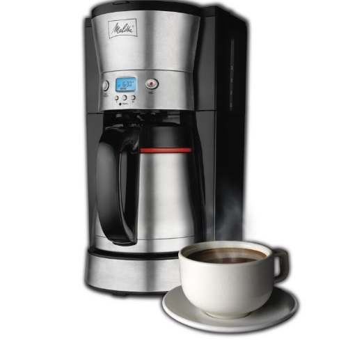 Melitta 10-Cup Coffee Maker with Vacuum Stainless Thermal Carafe (46894A), only $33.10 