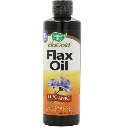 Nature's Way Organic Flax Oil, 16 Ounce, only $6.24 