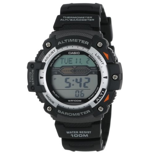 Casio Men's SGW300H-1AVCF Twin Sensor Multi-Function Digital Sport Watch, only $24.15