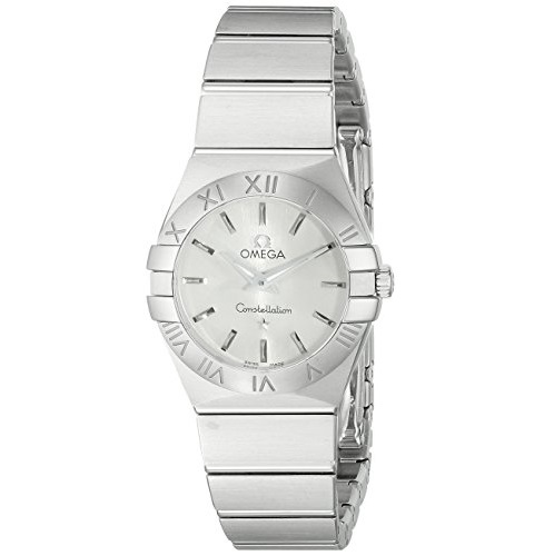 Omega Women's 12310246002001 Constellation Analog Display Swiss Quartz Silver Watch, onloy $1,860.04 , free shipping