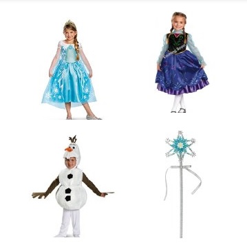小编推荐：Amazon精选迪士尼Frozen冰雪奇缘 儿童装扮裙，也可以做万圣节装扮服装。最低仅$7.81 