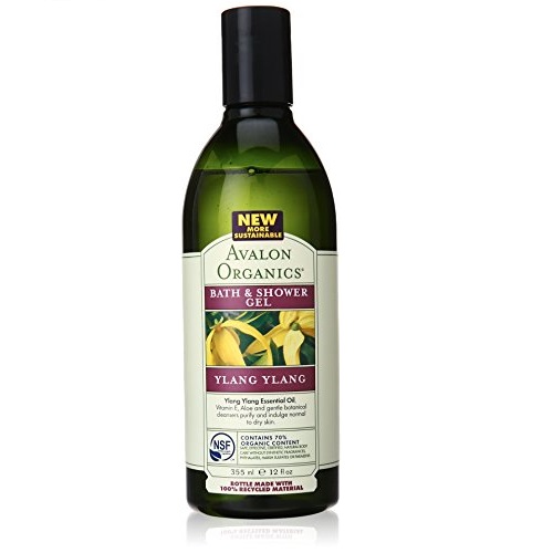 Avalon Organics Ylang Ylang Bath & Shower Gel, 12 Ounce Bottle, only $6.93, free shipping after using SS