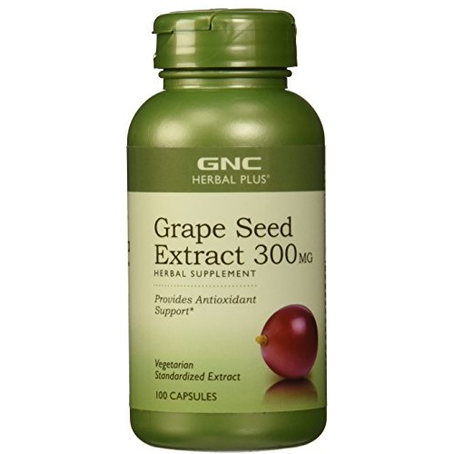 GNC Herbal Plus Grape Seed Extract 300 mg, 100 Count, only $17.35, free shipping after using SS