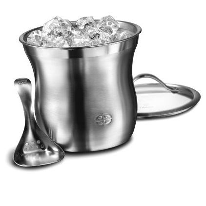 Calphalon卡福莱 RS201 Ice Bucket 带盖双层冰桶，现仅售$44.99，免运费