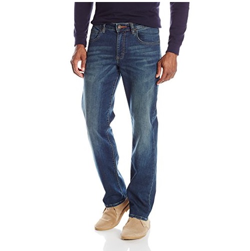 Lee Men's Modern Series Straight Fit Knit Jean, only $24.74 