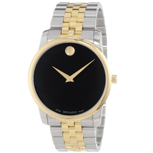 Movado Men's 0606605 Museum Two-Tone Stainless Steel Bracelet Watch, only $646.75, free shipping
