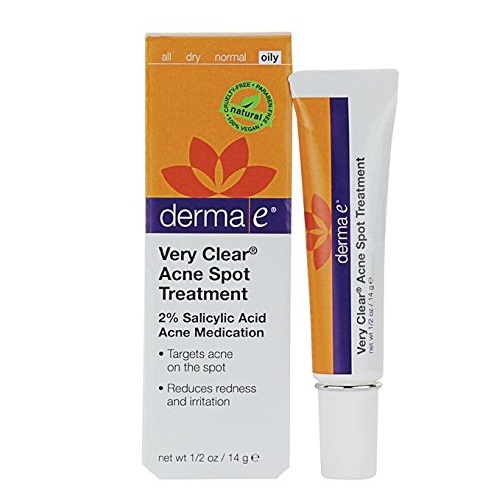 Derma E Very Clear Acne Spot Treatment, 0.5 Ounce, only $7.36