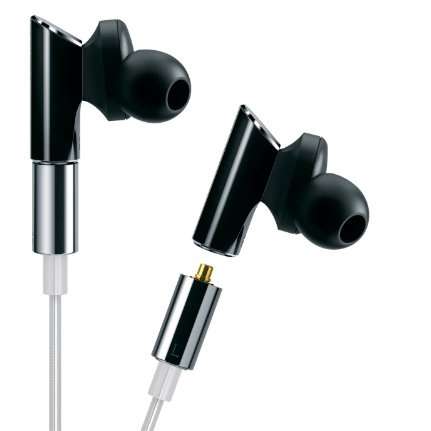 Onkyo IE-CTI300(S) In-Ear Headphones with Control Talk for iOS Devices with Hi-Fi Cable - Black/Silver, only $44.99, free shipping