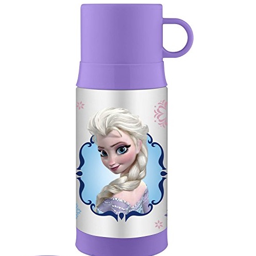 Thermos Funtainer 12 Ounce Warm Beverage Bottle, Frozen, only $7.86