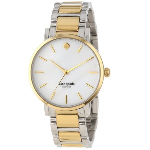 kate spade new york Women's 1YRU0005 Gramercy Two-Tone Bracelet Watch, only $108.65, free shipping after using coupon code