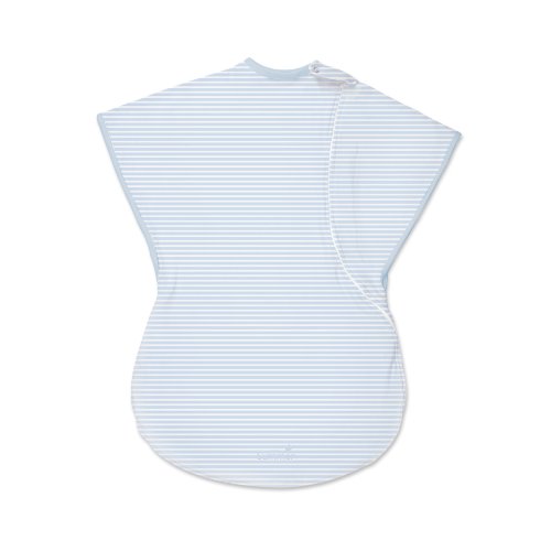 Summer Infant ComfortMe Wearable Blanket, Striped Blue, Large, only  $9.99