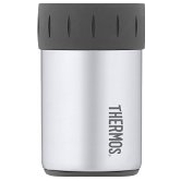 Thermos Stainless Steel Beverage Can Insulator for 12 Ounce Can, Gunmetal Gray $6.99