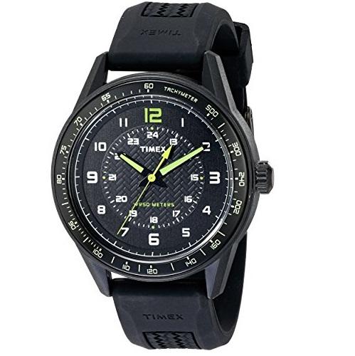 Timex Men's T2P024KW Ameritus Sport Watch with Black Band, only $27.40