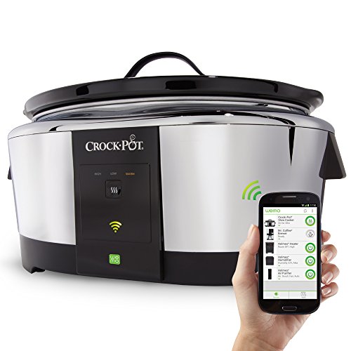 Crock-Pot Smart Wifi-Enabled WeMo 6-Quart Slow Cooker, SCCPWM600-V1, only$71.39 , free shipping