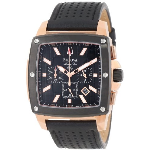 史低價！Bulova 寶路華海洋之星系列 98B103 男款腕錶，原價$475.00，現僅售$142.09，免運費