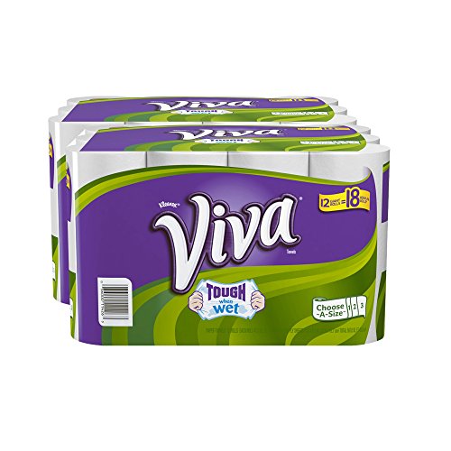 Viva Paper Towels, Choose-a-Size, Giant Roll, 12 Count (Pack of 2) , only $24.66, free shipping after using SS