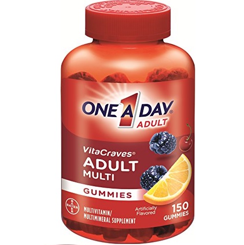 One A Day Vitacraves Regular Gummies, 150 Count , only $7.81, free shipping after using SS