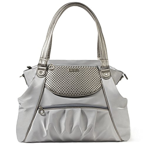 Skip Hop Studio Select Day-to-Night Diaper Satchel, Pewter, only $49.99, free shipping