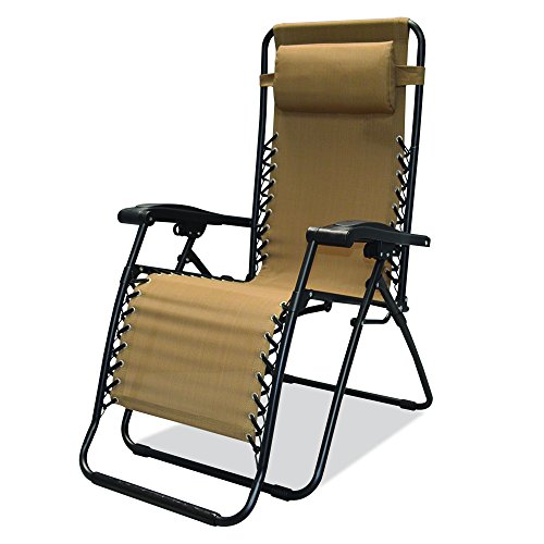 Caravan Sports Infinity Zero Gravity Chair, Beige, only $34.80