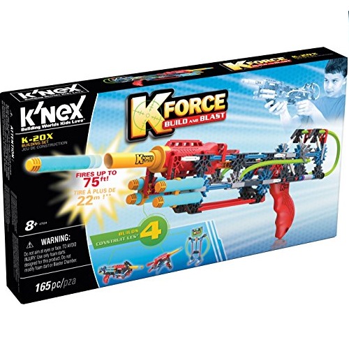 K'NEX 科樂思 K-Force系列 K-20X 發射器套裝，原價$24.99，現僅售$12.98。可直郵中國