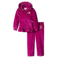 Juicy Couture Little Girls' Purple Hooded Set $34.99
