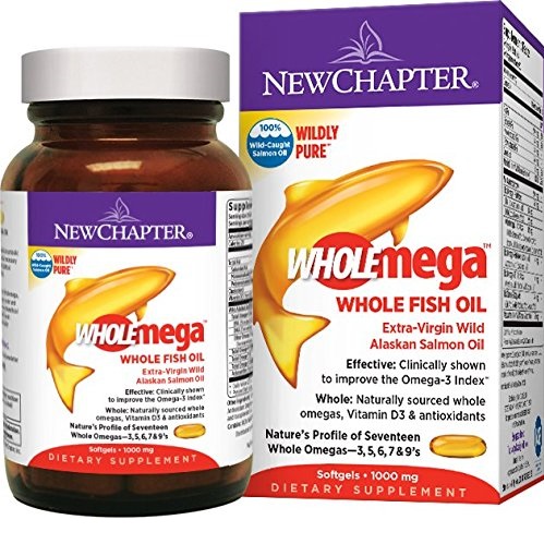 New Chapter Wholemega Whole Fish Oil with Omegas and Vitamin D3 - 30 ct (15 Day Supply) , only $7.99, free shipping after clipping coupon and using SS