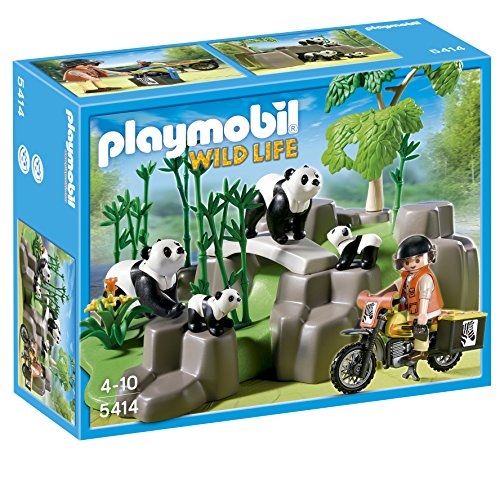 PLAYMOBIL Pandas in Bamboo Forest Set, only $10.49
