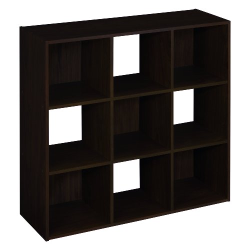 ClosetMaid 8937 Cubeicals 9-Cube Organizer, Espresso, only $29.88, free shipping