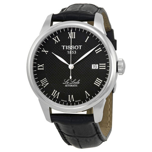 TISSOT T-Classic Le Locle Leather Men's Watch T41.1.423.53, only $349.00, free shipping after using coupon code 