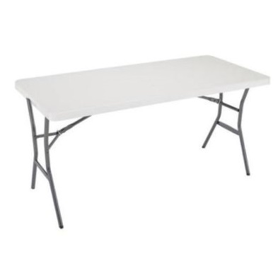 Walmart：Ozark Trail 5' 白色可摺疊桌，原價$37.97，現僅售$19.34
