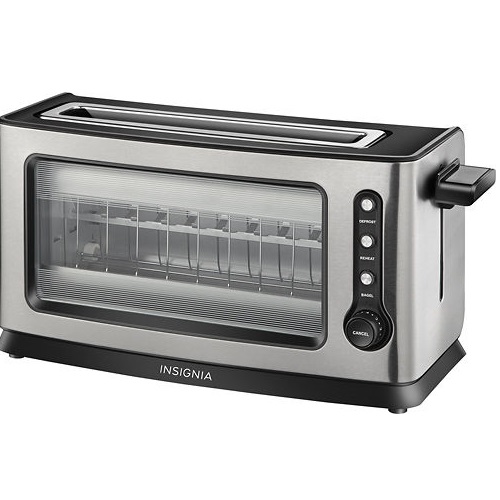 Insignia™ - 2-Slice Toaster - Stainless-Steel, only $11.99