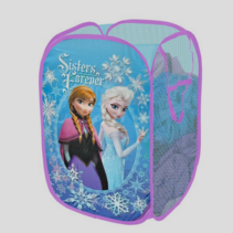Disney冰雪奇緣主題洗衣籃，原價$11.99，現僅售$5.99