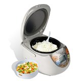 Rosewill RHRC-13001 5.5 Cup Uncooked Fuzzy Logic Rice Cooker and Food Steamer, White $49.60 FREE Shipping